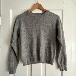 Quince Mongolian Shrunken Cashmere Sweatshirt